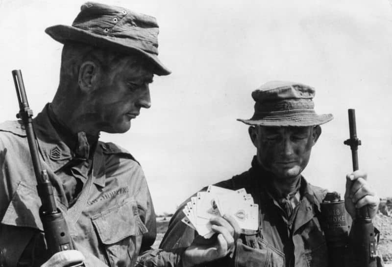 A brief history of US troops playing cards &#8211; and a magician&#8217;s trick honoring veterans