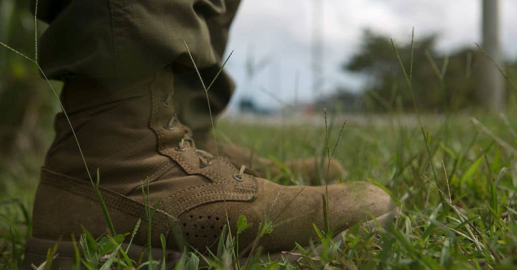 The Marine Corps is also testing its own version of a jungle combat boot. (Photo: U.S. Marine Corps)