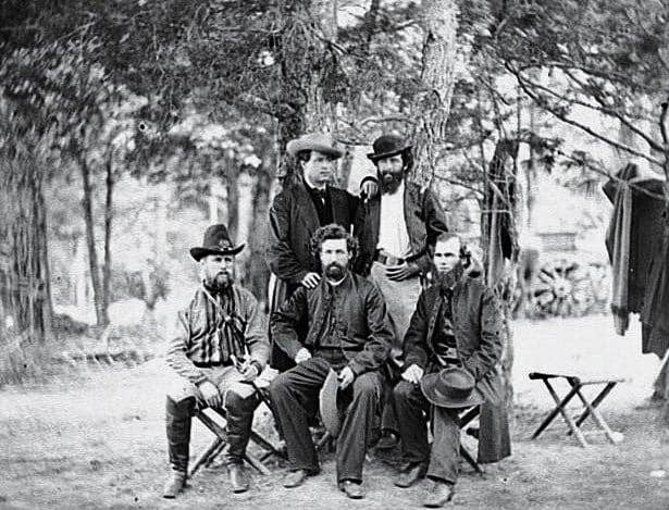 Chaplains of the 2nd Brigade (Irish) of the Union Army in 1862. (Photo: Library of Congress)