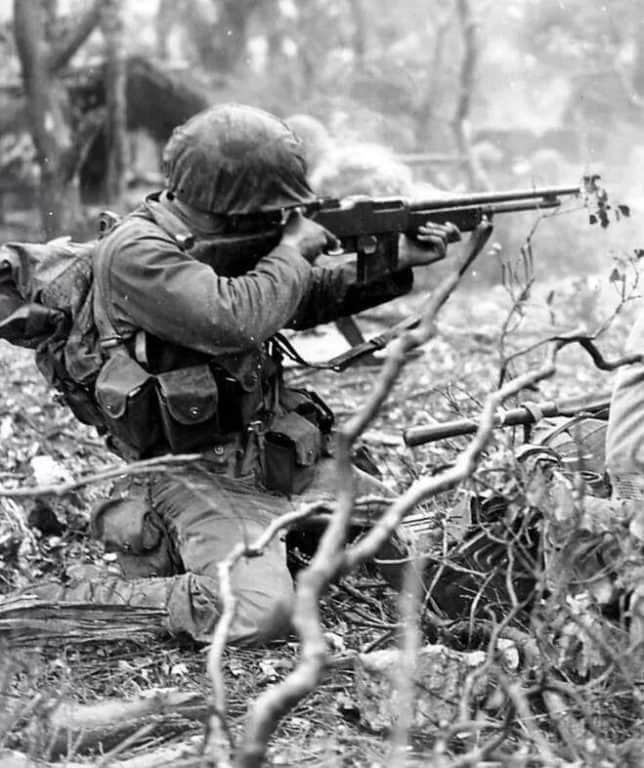 browning automatic rifle wwii