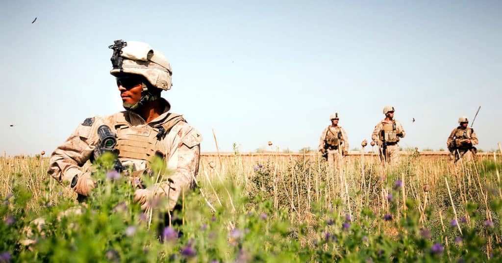Marines in Helmand province, Afghanistan. | US Marine Corps photo by Sgt. Mark Fayloga
