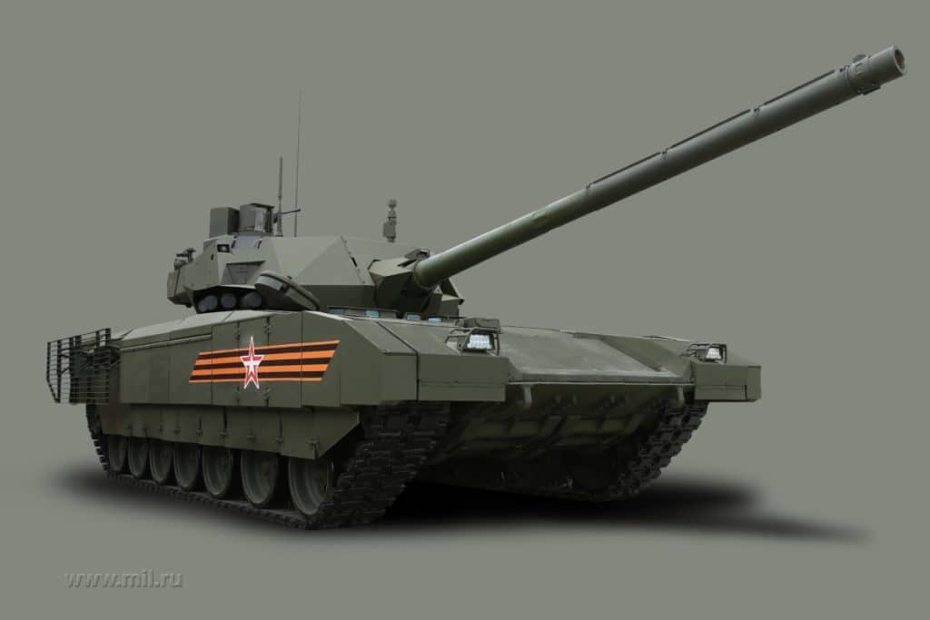 Russia is developing the T-14 Armata next-generation tank to succeed the T-50. | Russian Defense Ministry image