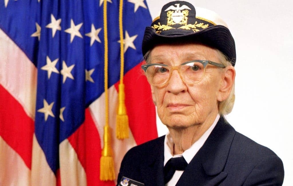 Grace Hopper, who invented one of the oldest computer programs