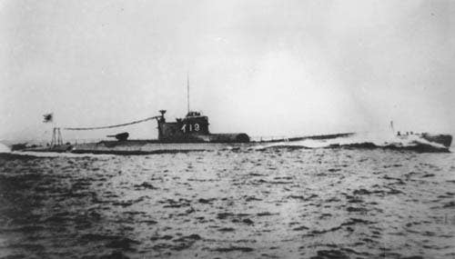 Japanese submarine I-19. (Photo from Wikimedia Commons)