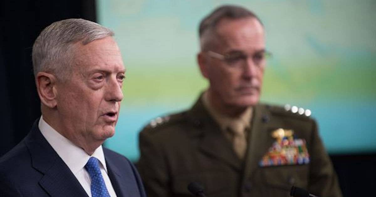 Mattis had a simple request for the new defense budget