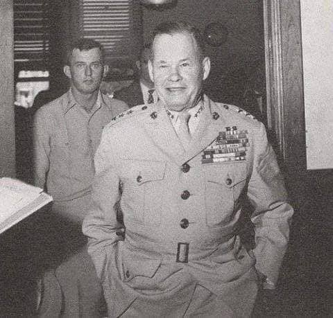 chesty puller with hands in their pockets