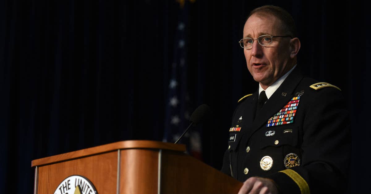 Gen. Robert Abrams. US Army National Guard photo by Sgt. 1st Class Jim Greenhill