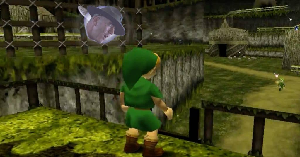 Hey! Listen here, scumbag! (Via Legend of Zelda: Ocarina of Time 3D)