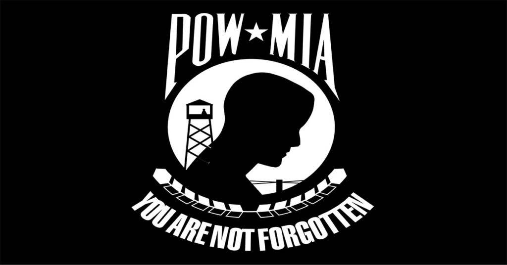 The POW/MIA flag was created by the National League of Families of American Prisoners and Missing in Southeast Asia.
