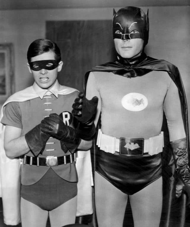 Batman and Robin stand with their utility belts. (Photo: Greenway Productions, Public Domain)