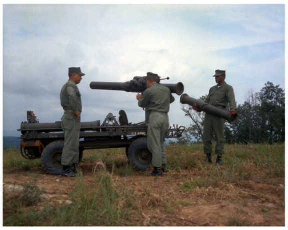 M274 Mechanical Mule fitted with TOW missile system. (Source: USMC photo, 1967)