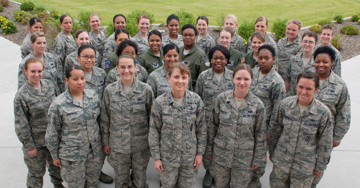 Women assigned to Malmstrom Air Force Base. USAF by Beau Wade.