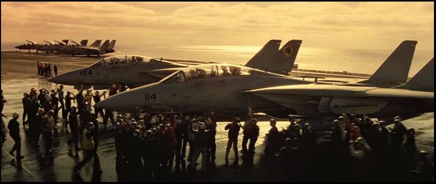The Navy retired the F-14 Tomcat, made famous by Top Gun, 11 years ago (Paramount Pictures)
