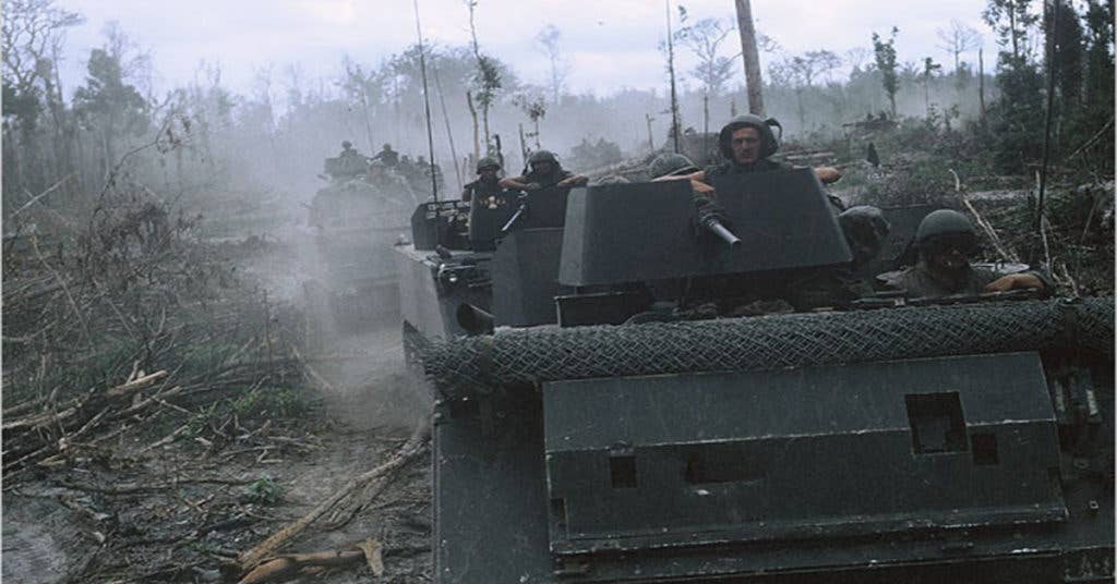 Alpha Troop in Vietnam (Source: John Poindexter)
