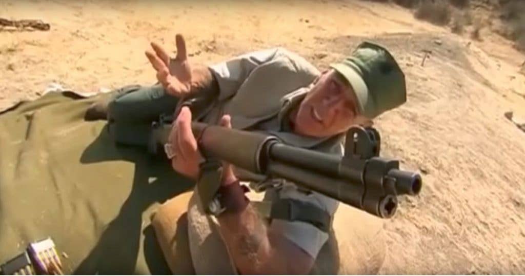 Military legend R. Lee Ermey discusses the M1 Garand. (Photo: YouTube)
