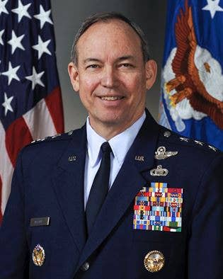 David Deptula during his service with the United States Air Force. (USAF photo)