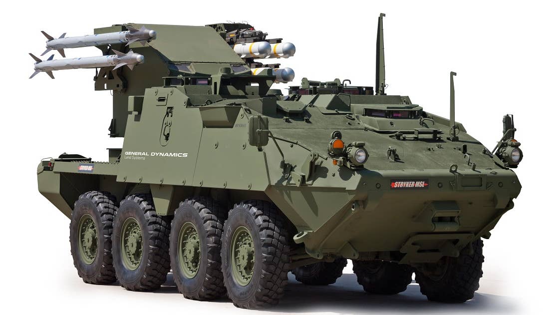 This new Army Stryker vehicle is America&#8217;s latest plane killer
