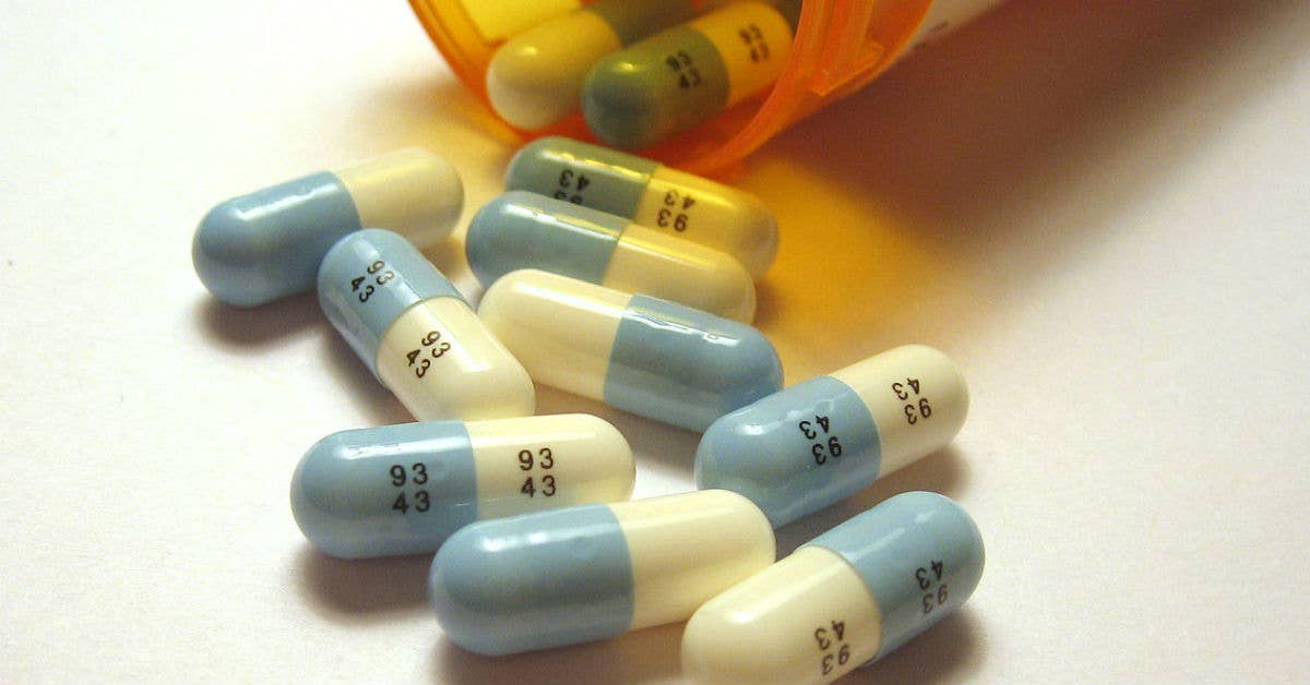 Anti-anxiety medications, like Prozac, are sometimes used to treat the symptoms of PTSD. Image from Wikimedia Commons.
