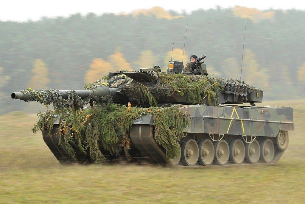 Leopard 2 main battle tank. (Photo: US Army Visual Information Specialist Markus Rauchenberger)