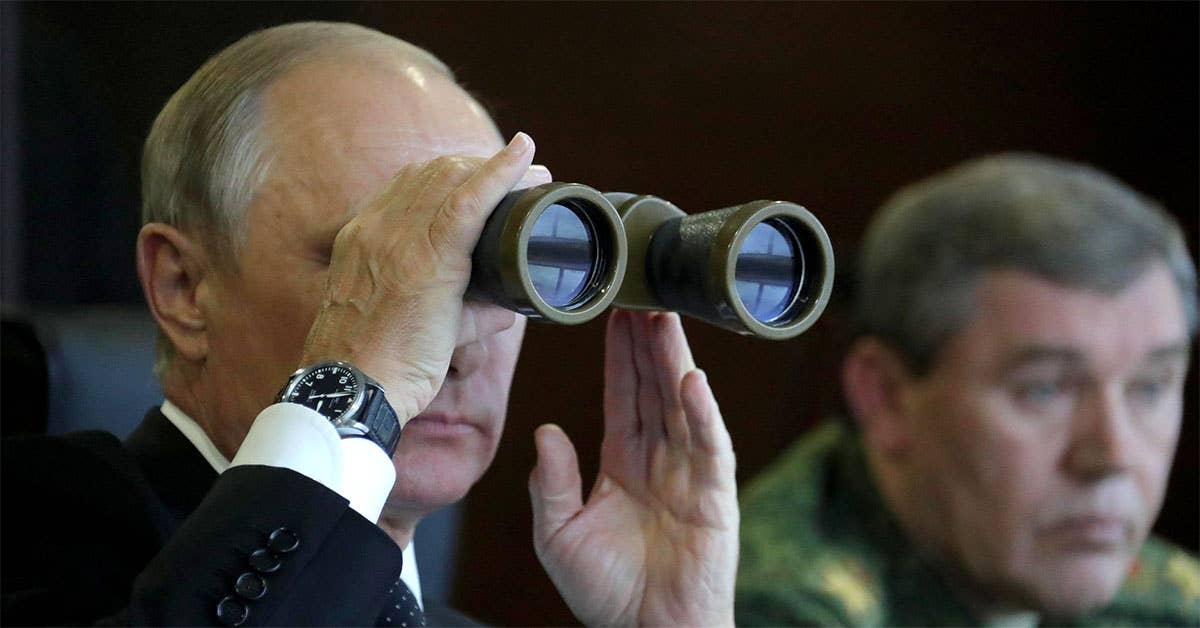 Putin is keeping a watchful eye on the Zapad exercises