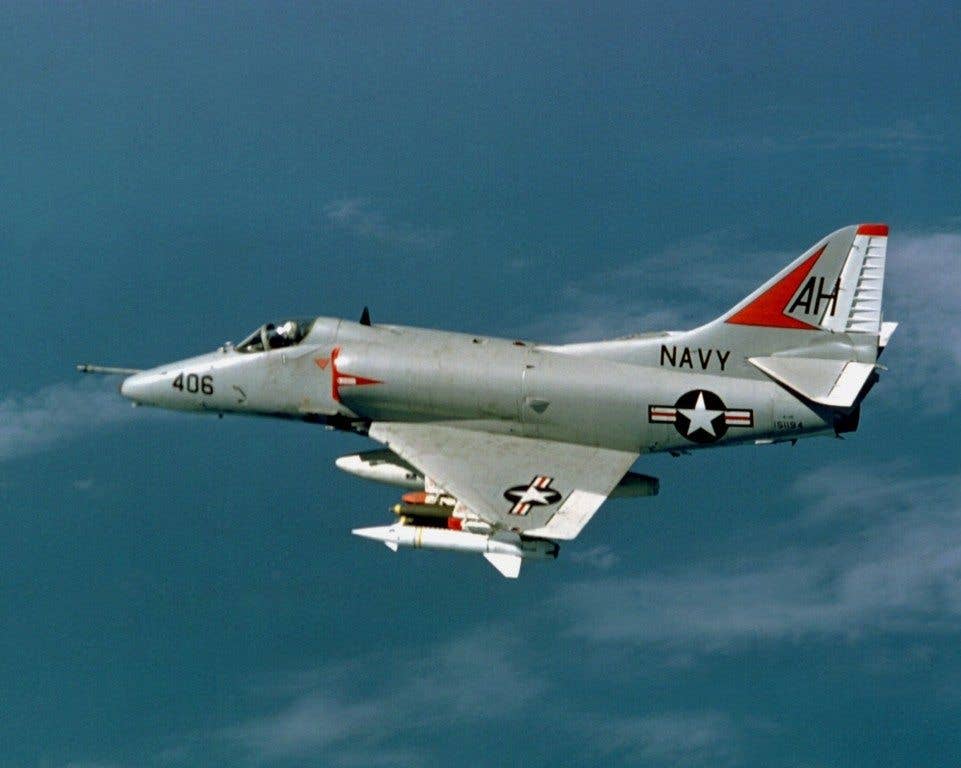 A-4 Skyhawk (Photo: US Navy Lt. j.g. Nelson)
