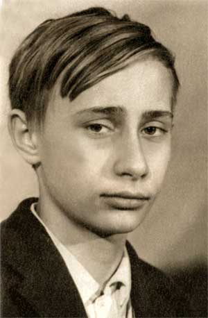 As a student, Putin lived with his parents. (image)