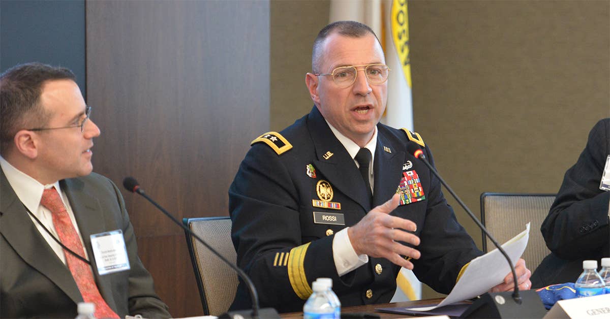 Maj. Gen. John G. Rossi, Feb. 11, 2015. Photo by David Vergun.