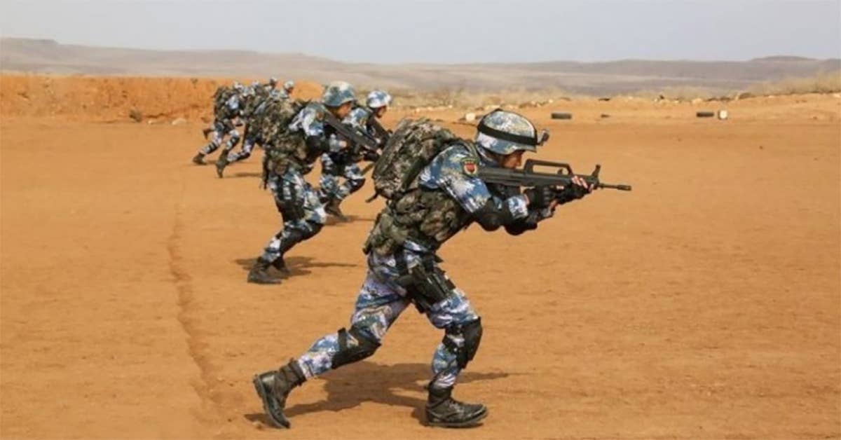 The Chinese military just conducted a live-fire exercise a few miles from a US base in Africa