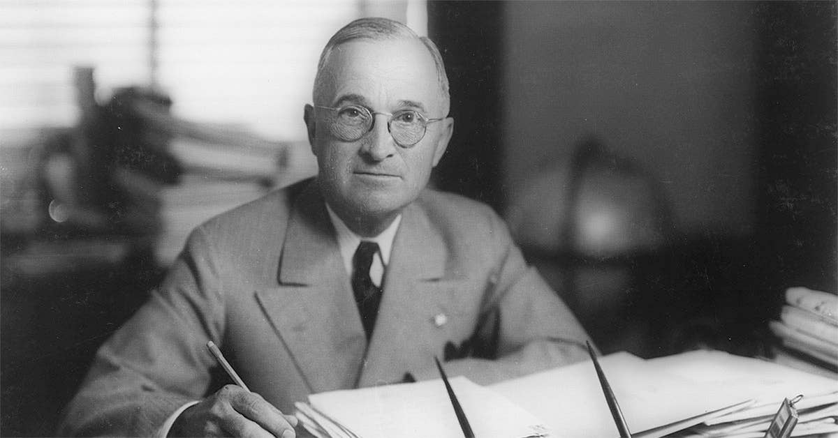 President Harry Truman. Image from United States Library of Congress.