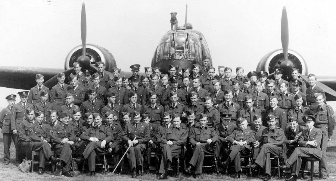 No. 305 Polish Bomber Squadron of the RAF (Photo Wikimedia Commons)