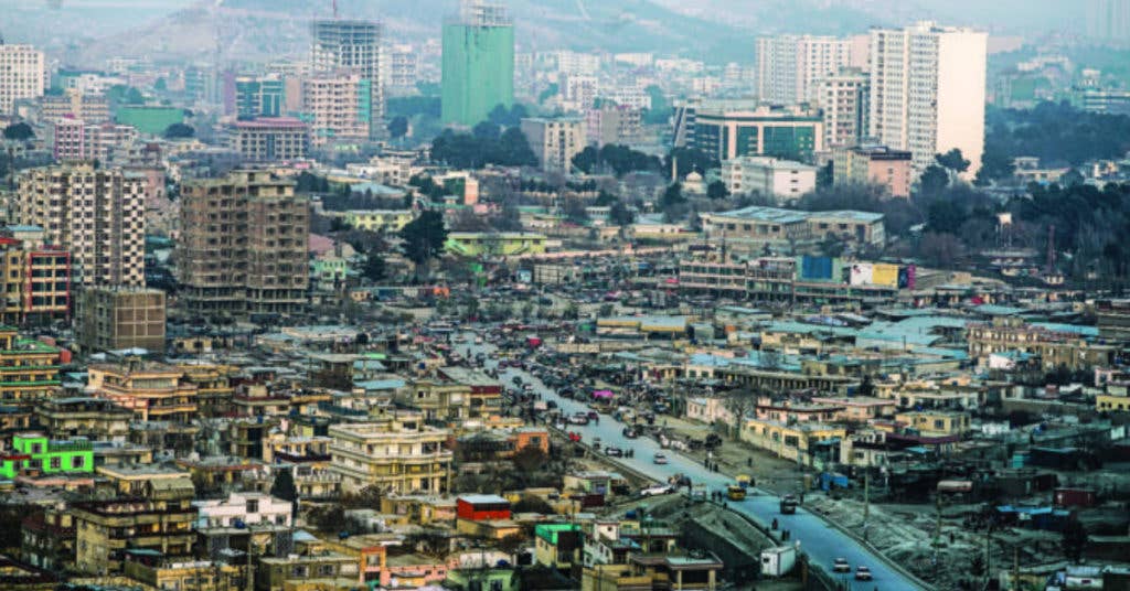 Kabul is the fifth fastest growing city in the world. Under the Taliban in 2001 the population was barely 1.5 million; today almost 4 million people call Kabul home. Photo from Recoilweb.com