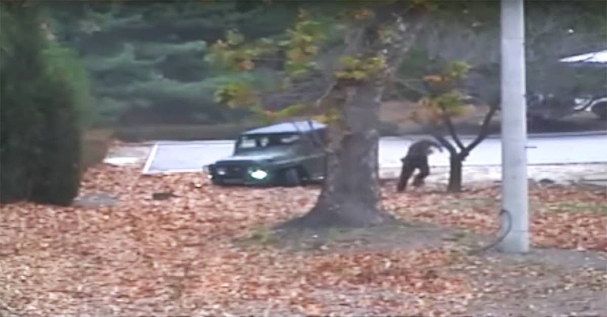 Watch a North Korean defector dodging bullets to cross the DMZ