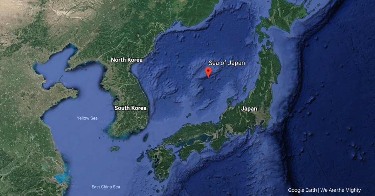 Ghost ships, presumably originating in North Korea, have been washing ashore in Japan with skeletal remains aboard. (Image Google Earth)