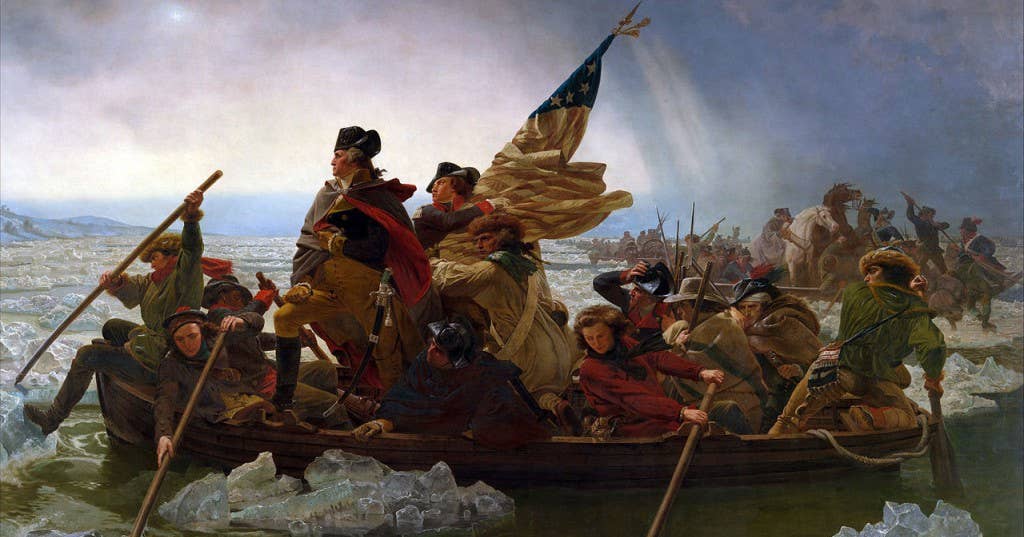Painting: George Washington Crossing The Delaware by Emmanuel Leutze