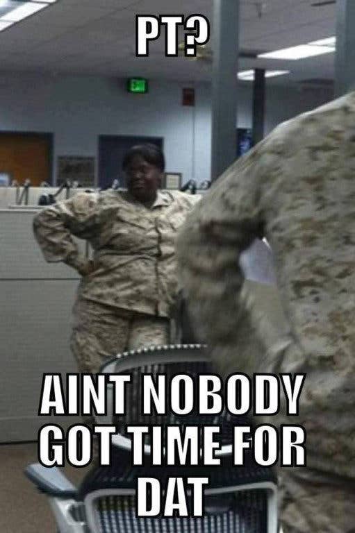 Well, active duty does.