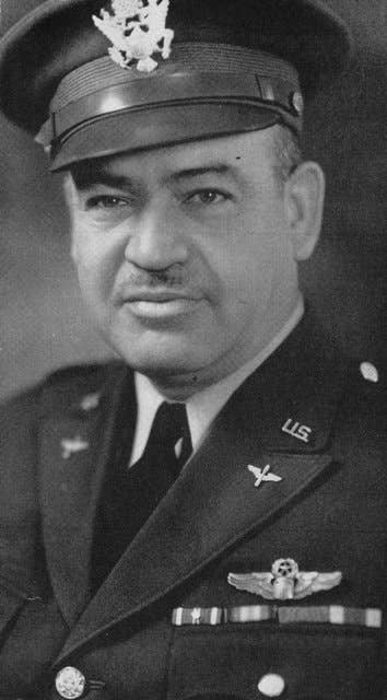 Clabe V. Haynes, lead pilot in the Rex intercept. (DOD photo)