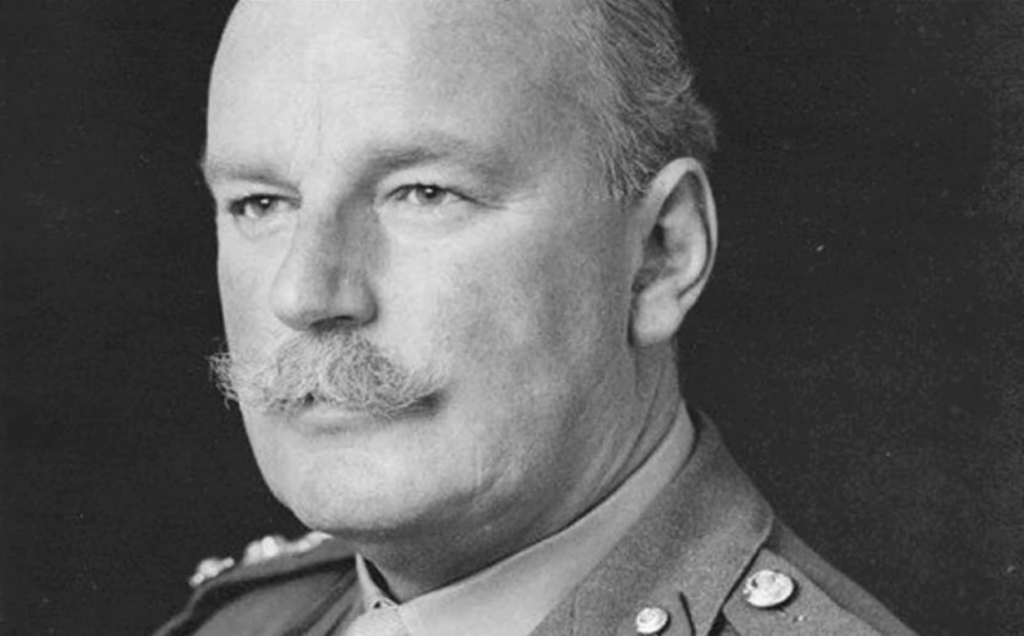 Brigadier Logan Scott-Bowden after the war.