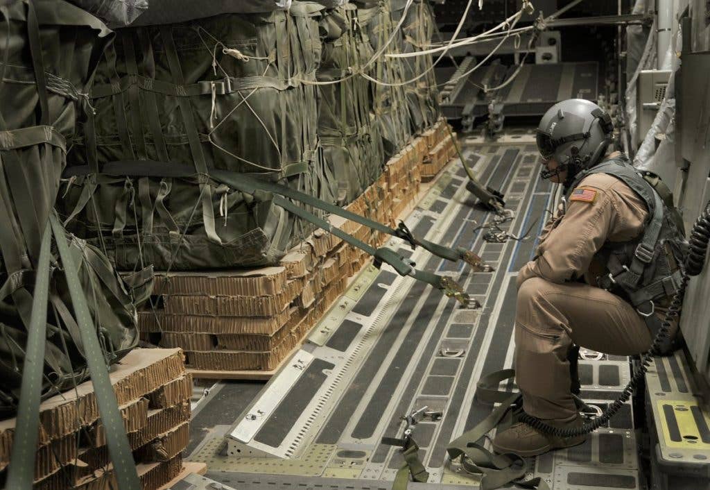Spot the contraband in this photo. (Hint: It's green). (U.S. Air Force photo)