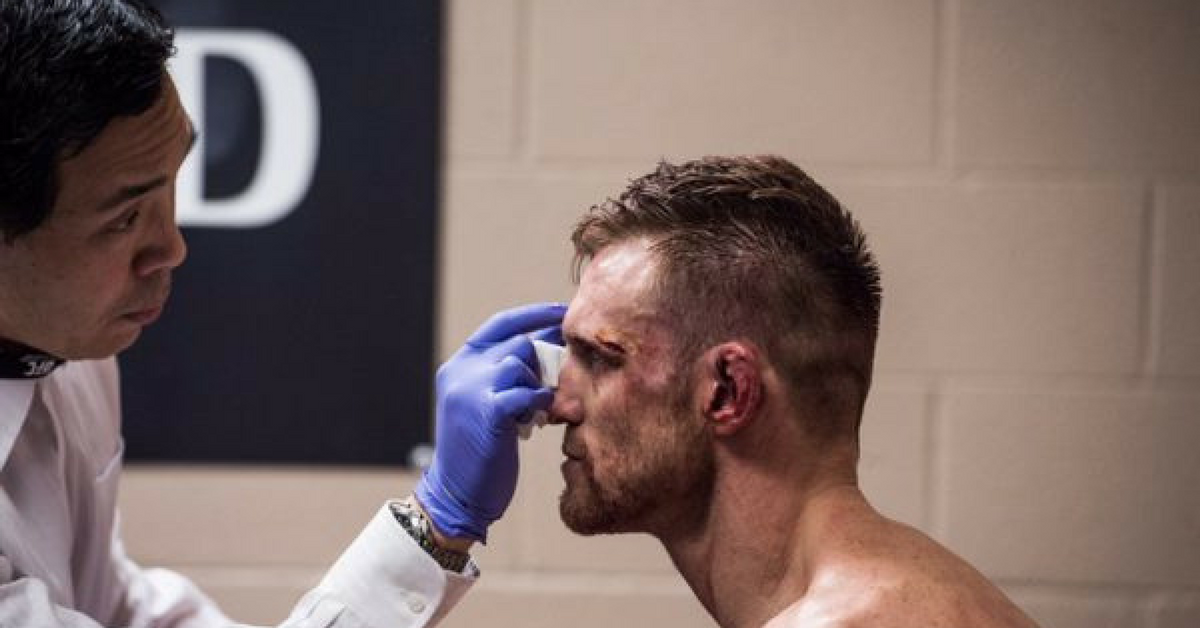 This Air Force doctor also patches up UFC fighters