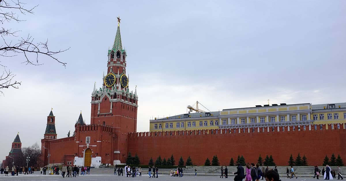 The Kremlin in Russia. (Photo from Wikimedia Commons)