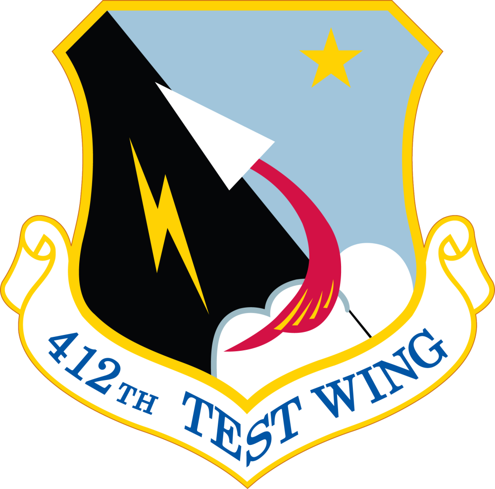 Patch of the 412th Test Wing. (USAF graphic)