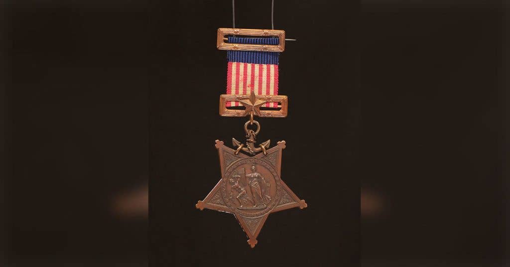 One of the first Medals of Honor ever constructed. (Image from MoHConvention.com)