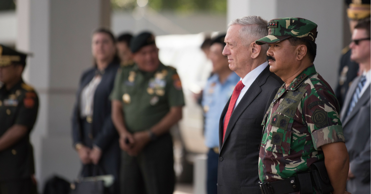 Indonesian special forces drank snake blood to impress James Mattis