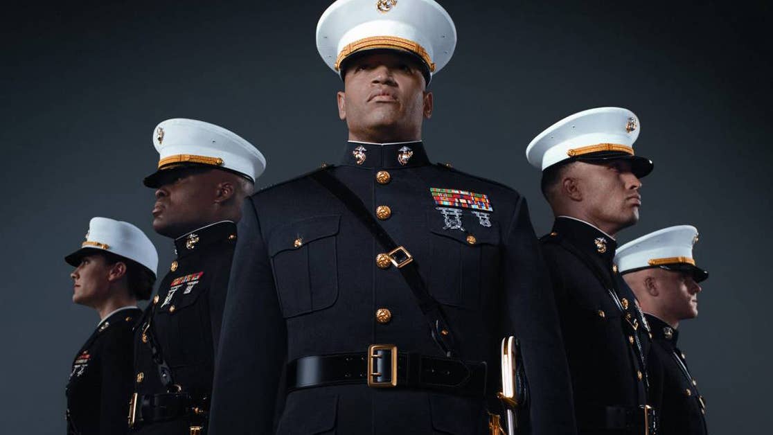 Dress uniforms from every military branch, ranked