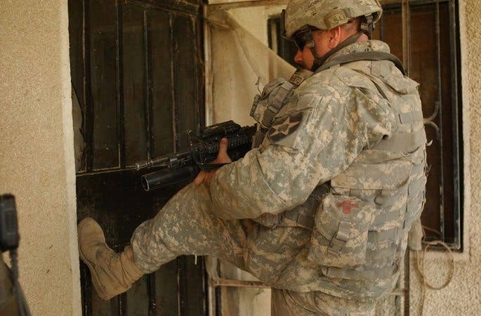 Having a solid door-kick doesn't hurt either. (Photo by Staff Sgt. Tierney Curry)
