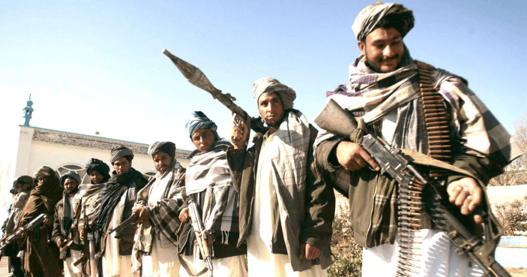 Are these guys Taliban or friendly members of a local militia?