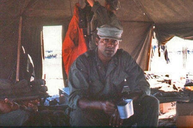 John Canley, nominated for the Medal of Honor for actions in Hue, Vietnam. (Image from Congresswoman Julia Brownley)