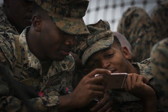 Bit of advice: Use Google before you start acting smart. (U.S. Marine Corps photo by Sgt. Aaron S. Patterson)