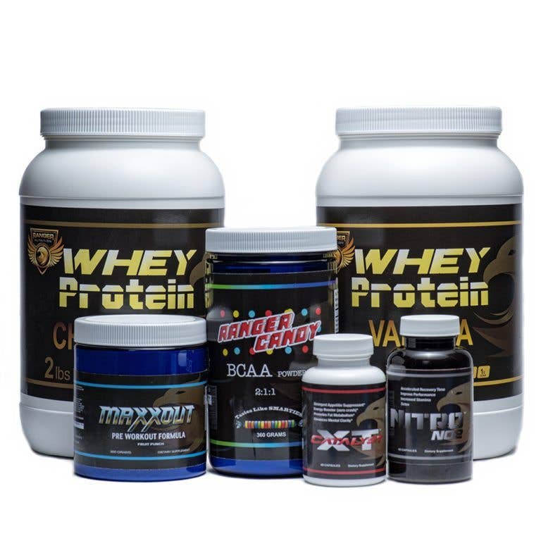 Ranger Nutrition's product line.