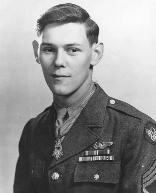 Forrest Vosler, the second enlisted Airman to earn the Medal of Honor.